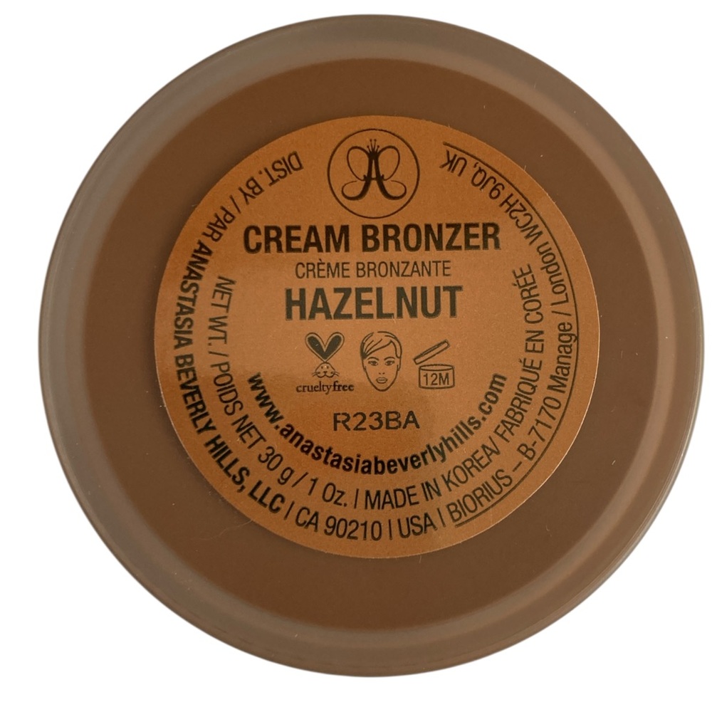 New in the box Anastasia Beverly Hills Cream Bronzer in Hazelnut 30g/1oz - Picture 2 of 5